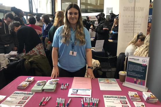 Sunderland university stall